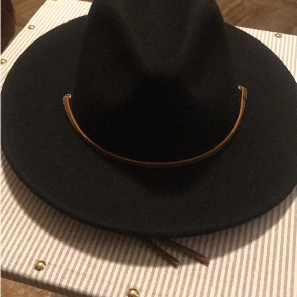 Brixton Men's Field Wide Brim Felt Fedora Hat size M - Picture 10 of 12